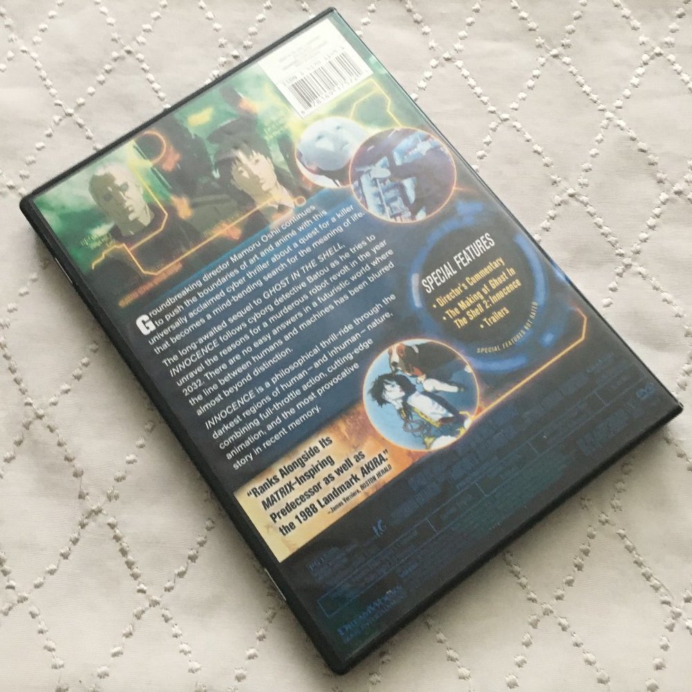 Cyberpunk 'Ghost In The Shell 2: Innocence' DVD - Picture 7 of 7